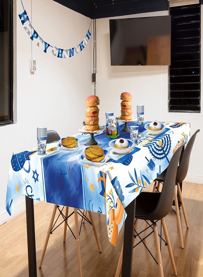 Izzy 'n' Dizzy Hanukkah Napkins, Hanukkah Paper Goods, Blue and White Chanukah Themed Party Supplies (Pack of 20) - Image 4